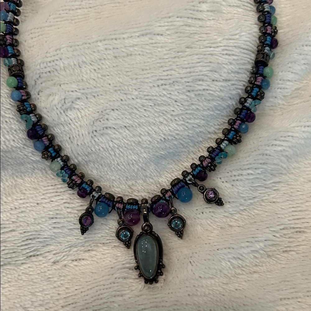 Elegant Multicolor Beaded Necklace